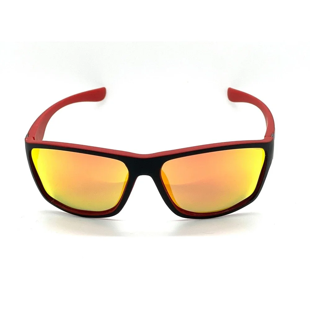 Sunglasses Black‎ Red Sport Eyewear Sun Glasses Polarized Light Working Outdoor